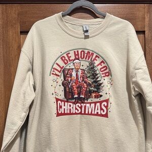 Gildan Heavy Blend Tan Sweatshirt